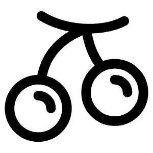 Cherries Icon from Plump Line - Free Set