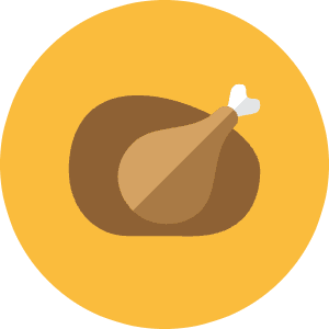 Chicken Icon from Kameleon Colors - Free Set