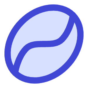 Coffee Bean Icon from Core Duo - Free Set