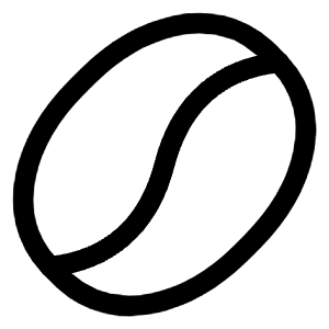 Coffee Bean Icon from Plump Line - Free Set