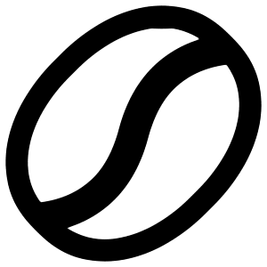 Coffee Bean Icon from Plump Remix - Free Set