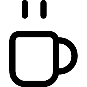 Coffee Mug Icon from Core Line - Free Set