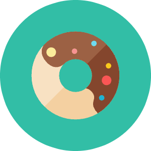 Donut Icon from Kameleon Colors - Free Set
