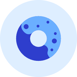 Donut Icon from Kameleon Duo - Free Set