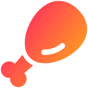 Drum Stick Icon from Plump Gradient - Free Set