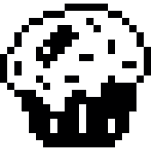 Food Drink Desert Cupcake Icon from Pixel - Free Set