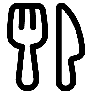 Fork Knife Icon from Plump Line - Free Set