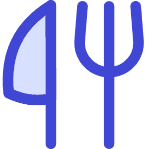 Fork Knife Icon from Flex Duo - Free Set