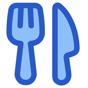 Fork Knife Icon from Plump Duo - Free Set