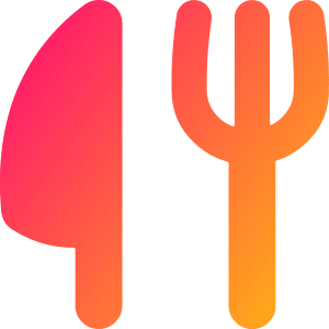 Fork Knife Icon from Flex Gradient - Free Set
