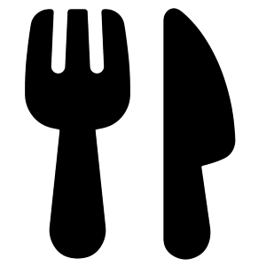 Fork Knife Icon from Plump Solid - Free Set