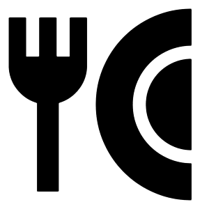 Fork Plate Icon from Sharp Solid - Free Set