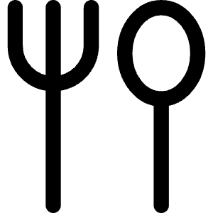 Fork Spoon Icon from Core Line - Free Set