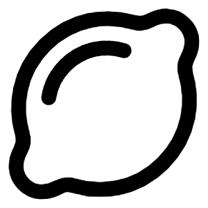 Lemon Fruit Seasoning Icon from Core Line - Free Set