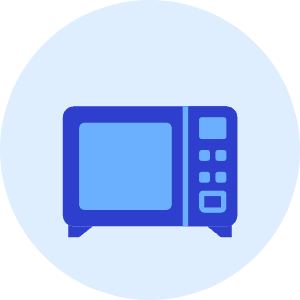 Microwave Icon from Kameleon Duo - Free Set