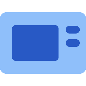 Microwave Icon from Core Flat - Free Set