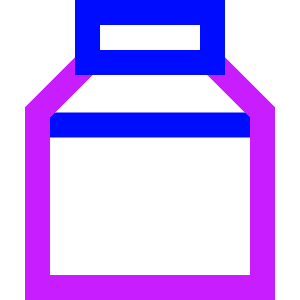 Milk Icon from Sharp Neon - Free Set