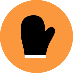 Oven Glove Icon from Kameleon Pop - Free Set