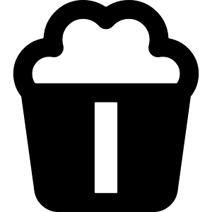 Popcorn Icon from Core Remix - Free Set