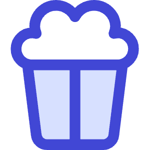 Popcorn Icon from Core Duo - Free Set