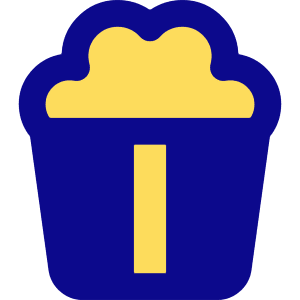 Popcorn Icon from Core Pop - Free Set