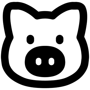 Pork Meat Icon from Plump Remix - Free Set