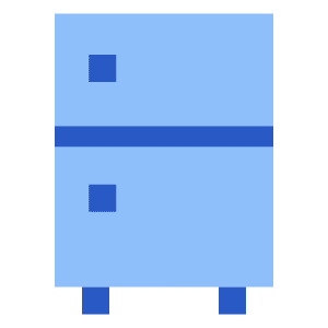 Refrigerator Icon from Sharp Flat - Free Set