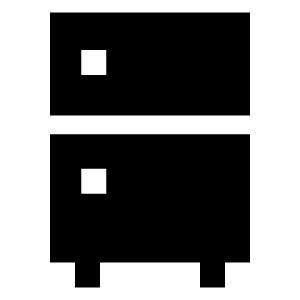 Refrigerator Icon from Sharp Solid - Free Set
