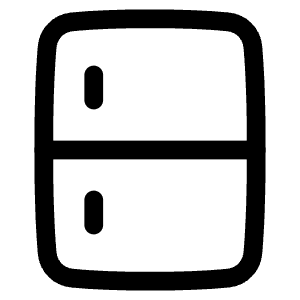 Refrigerator Icon from Plump Line - Free Set