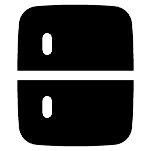 Refrigerator Icon from Plump Solid - Free Set