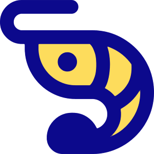 Shrimp Icon from Core Pop - Free Set