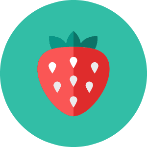 Strawberry Icon from Kameleon Colors - Free Set