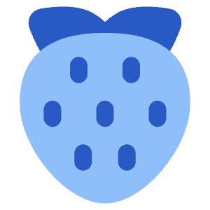 Strawberry Icon from Plump Flat - Free Set