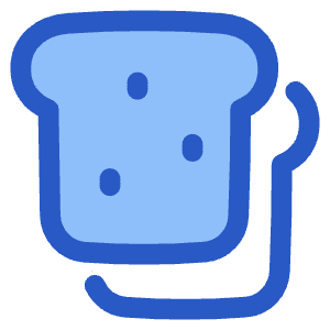 Toast Icon from Plump Duo - Free Set
