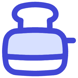 Toaster Icon from Flex Duo - Free Set