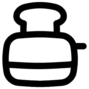 Toaster Icon from Flex Line - Free Set