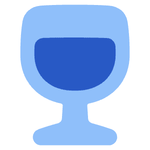 Wine Icon from Plump Flat - Free Set
