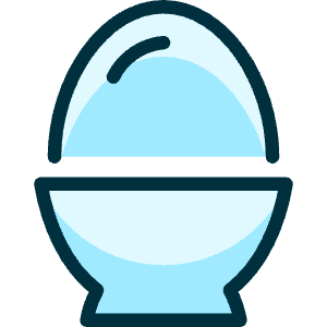 Animal Products Egg Icon from Ultimate Duotone - Free Set