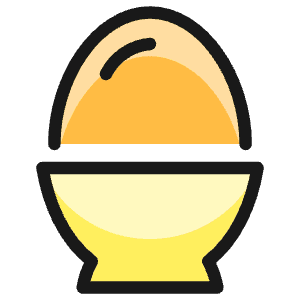Animal Products Egg Icon from Ultimate Colors - Free Set
