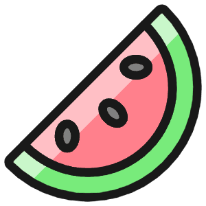 Fruit Watermelon Icon from Ultimate Colors - Free Set