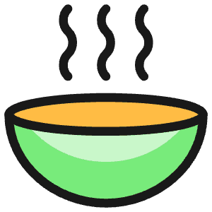 Pasta Bowl Warm Icon from Ultimate Colors - Free Set