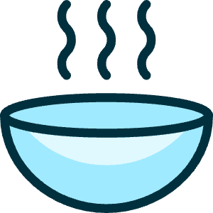 Pasta Bowl Warm Icon from Ultimate Duotone - Free Set