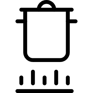 Stove Induction Pot Icon from Ultimate Light - Free Set