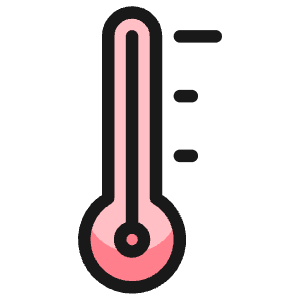 Temperature Thermometer High Icon from Ultimate Colors - Free Set