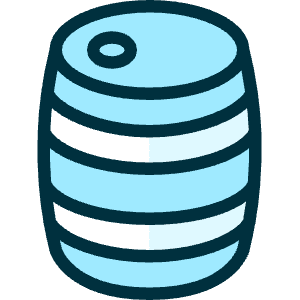 Wine Barrel 1 Icon from Ultimate Duotone - Free Set
