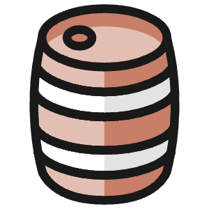 Wine Barrel 1 Icon from Ultimate Colors - Free Set