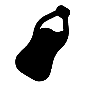 Bottle Icon from Solar Bold Set