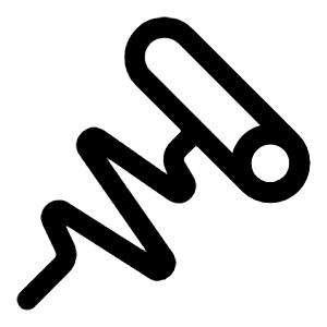 Corkscrew Icon from Solar Linear Set