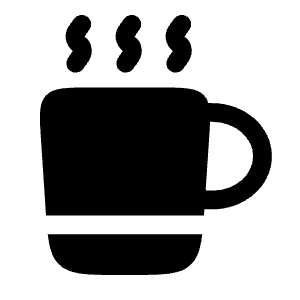 Cup Hot Icon from Solar Bold Set