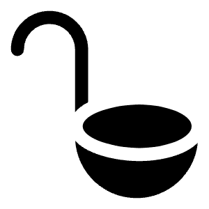 Ladle Icon from Solar Bold Set
